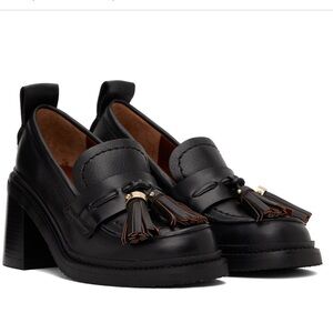SEE BY CHLOE PLATFORM LOAFER 39 1/2 or US 9